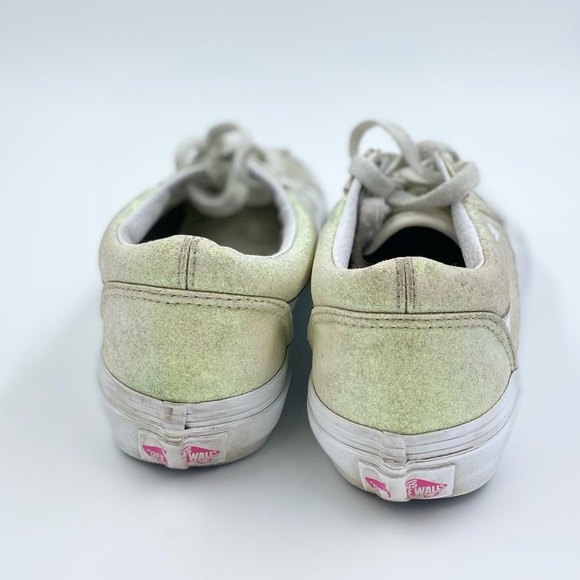 Vans glitter old Skool kids size 2.5 - Picture 4 of 6